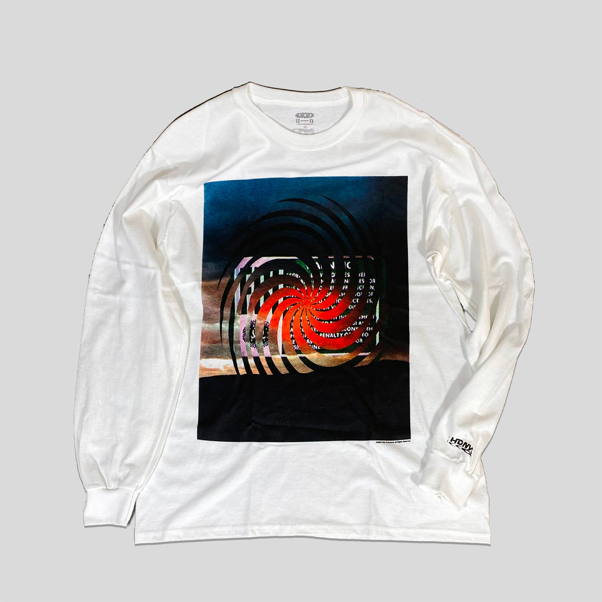 “SPIRAL” LONG SLEEVE T-SHIRT - PETER SUTHERLAND