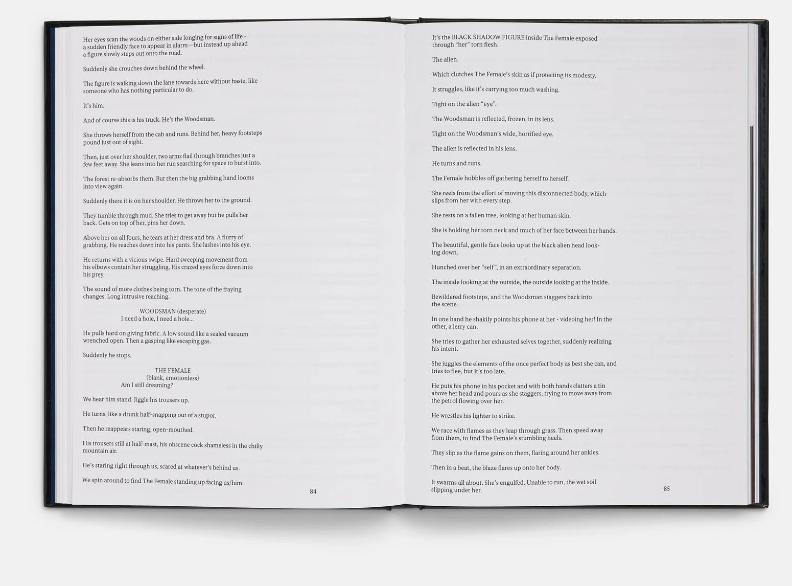 Under The Skin Screenplay Book