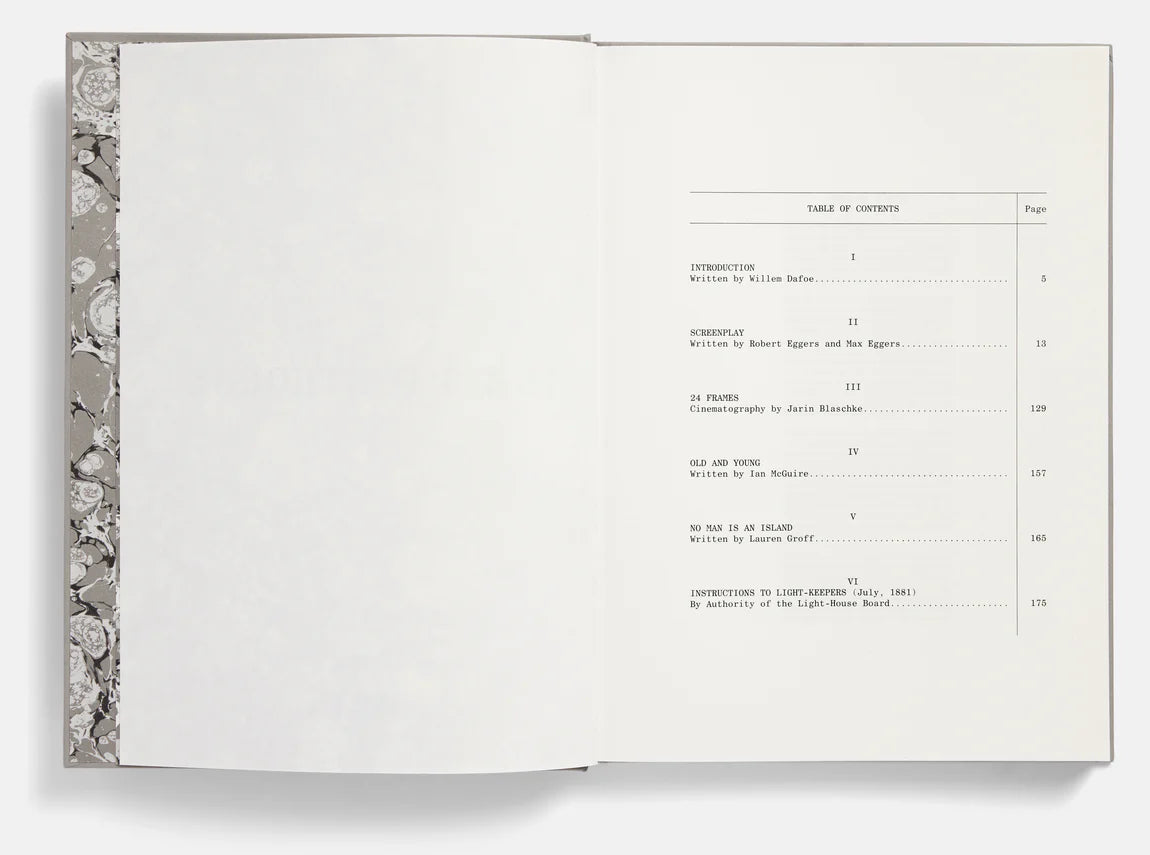 The Lighthouse Screenplay Book