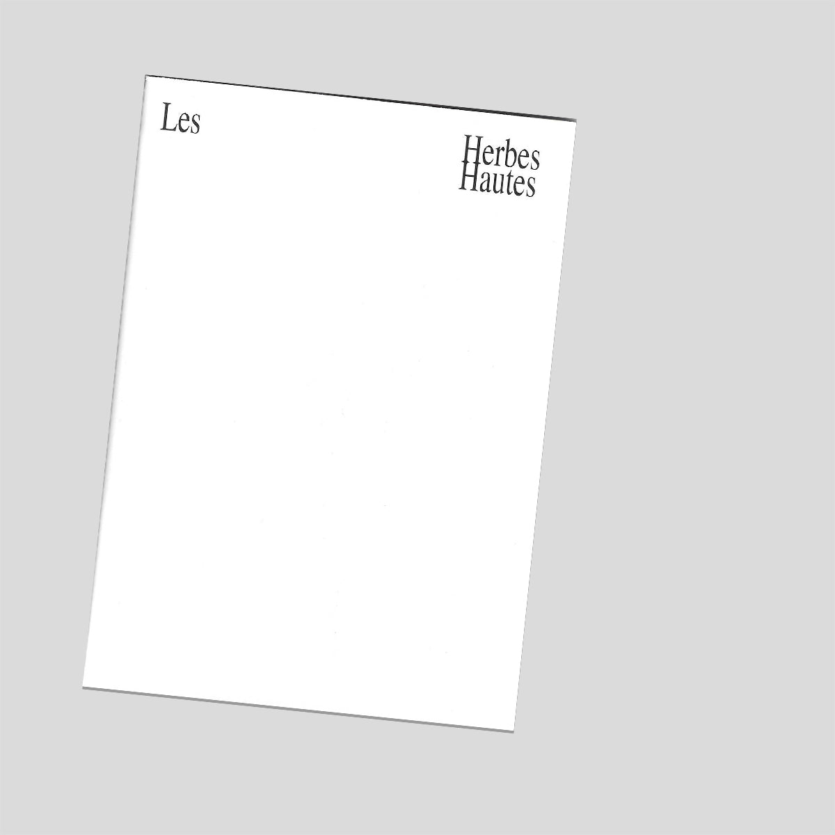 Les herbes Hautes - Flavia Sistiaga