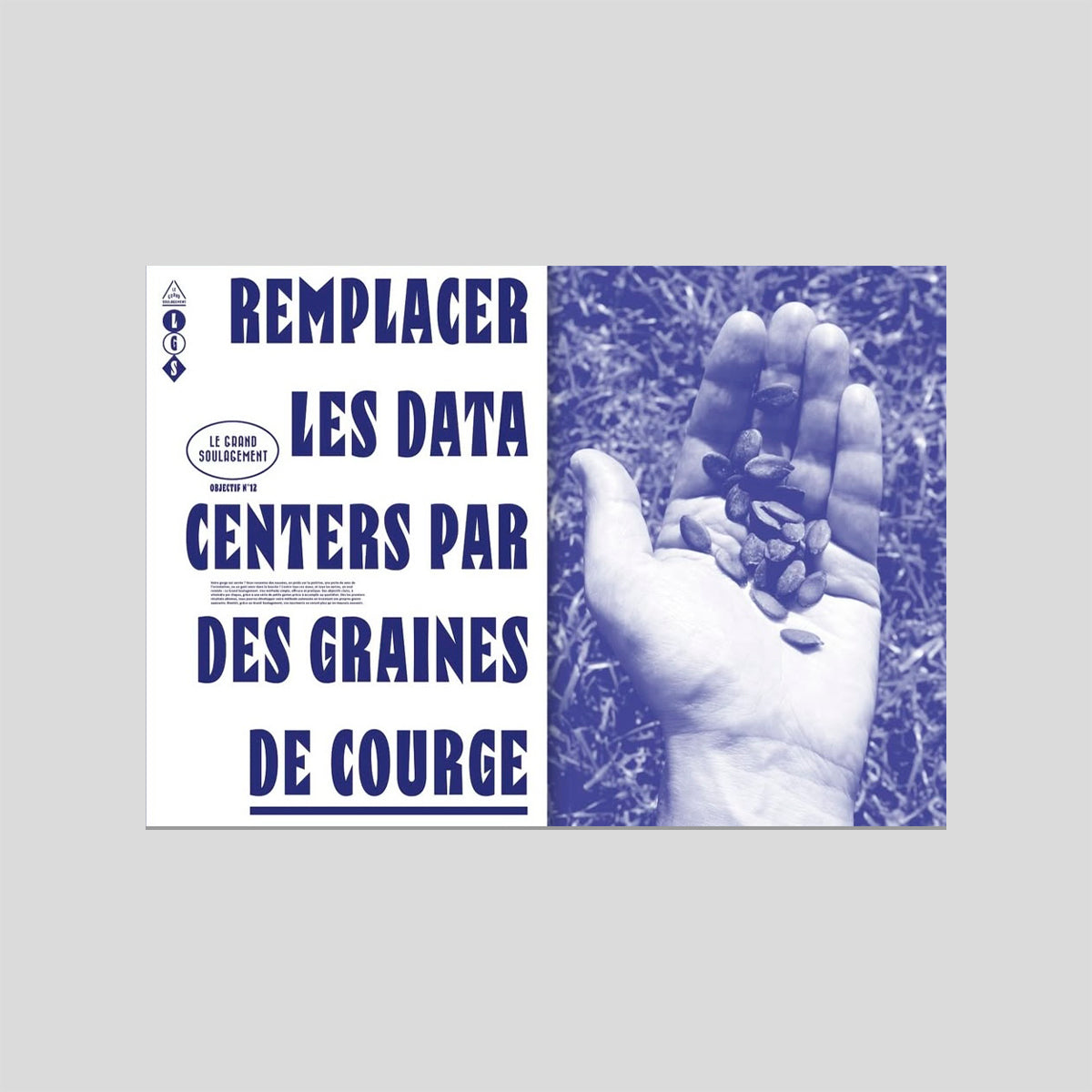 Le Grand Soulagement - Remplacer les data centers par des graines de courge