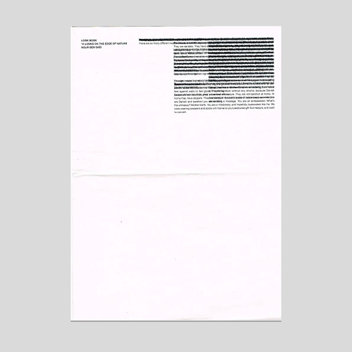 Look Book 14 Looks on the Edge of Nature - Nour Ben Said