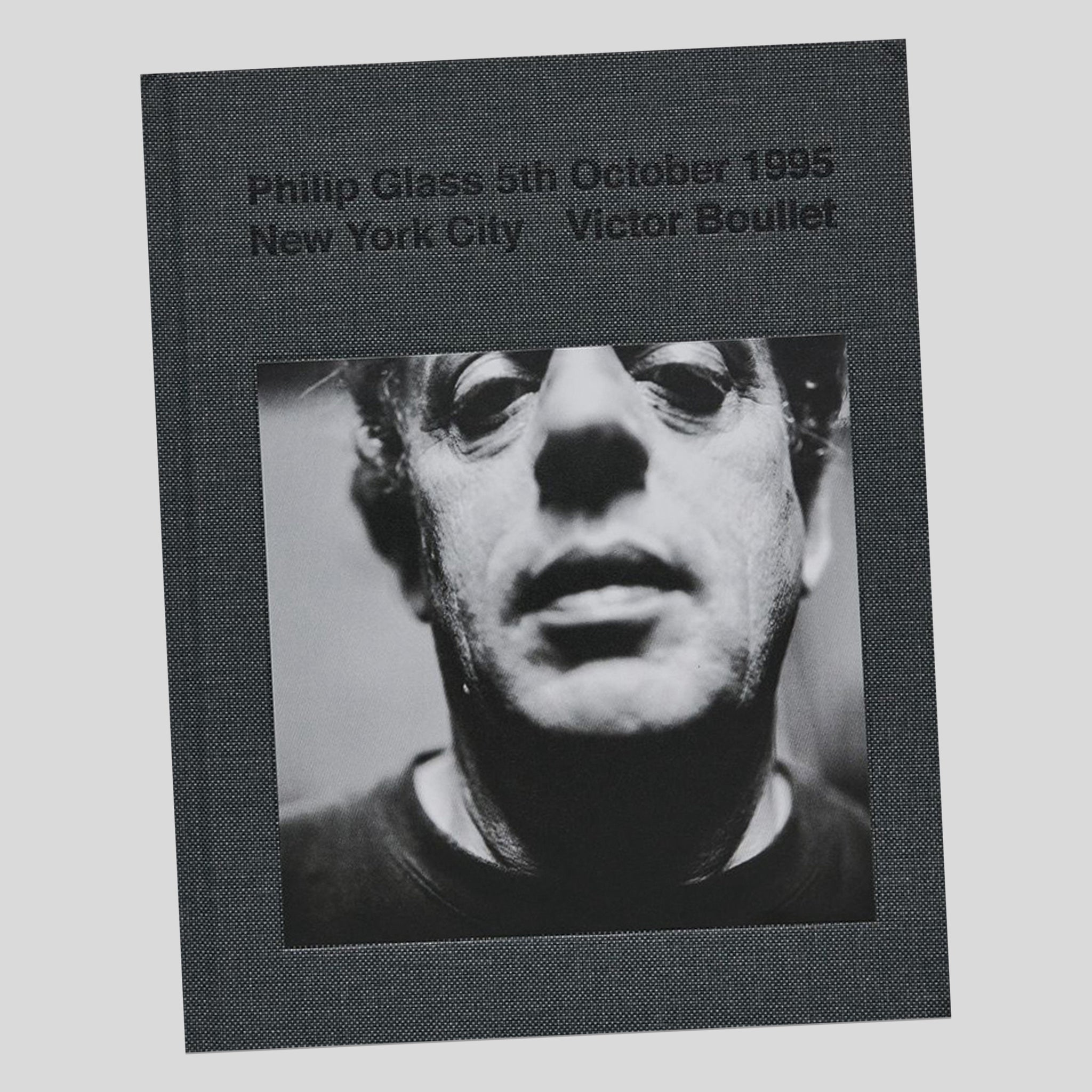 Philip Glass, 5th October 1995 New York City - Victor Boullet