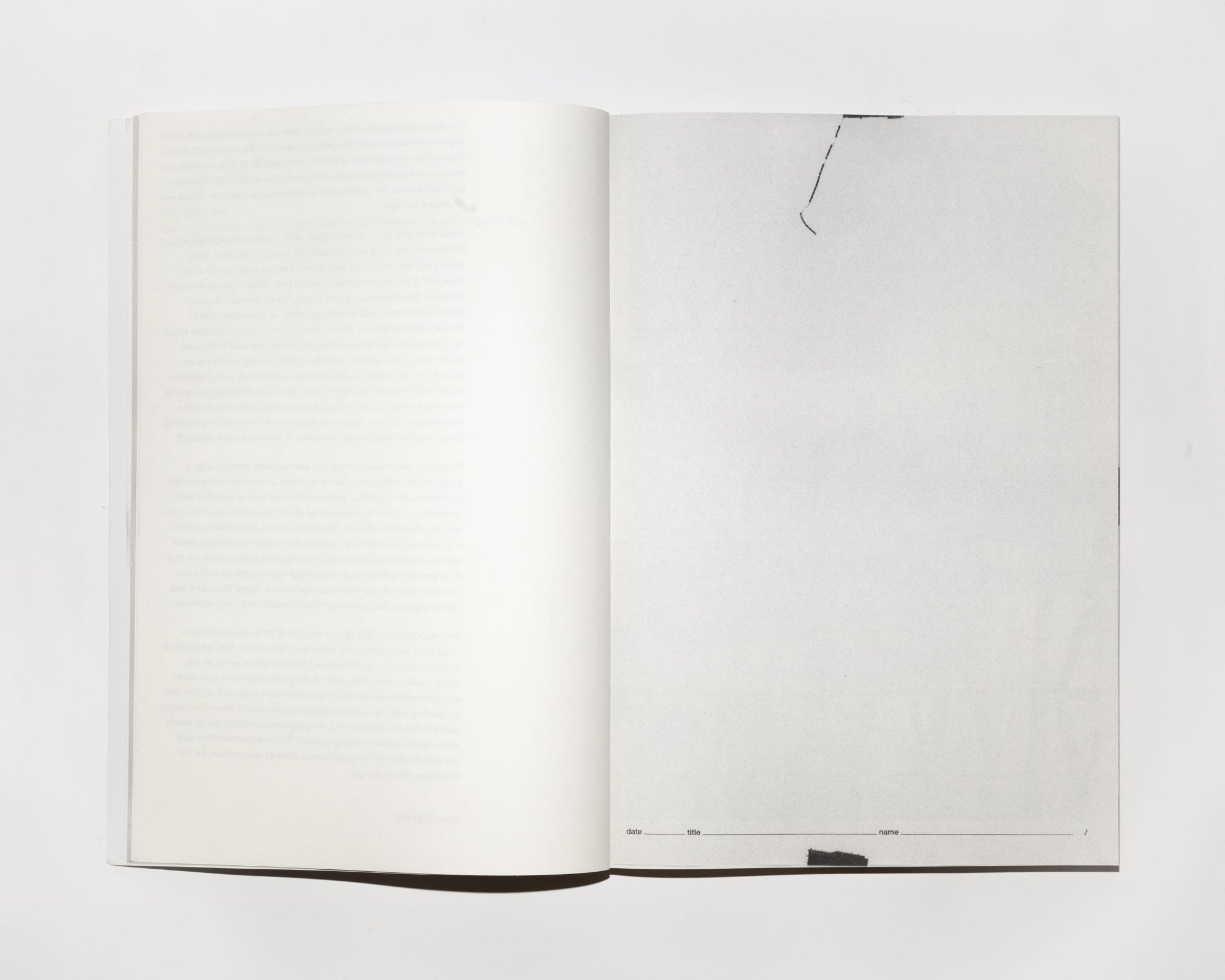 Because an Original is a Copy - bring your own book