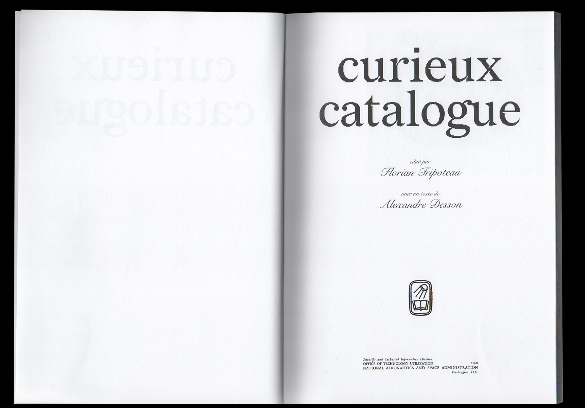 Curieux Catalogue - Florian Tripoteau