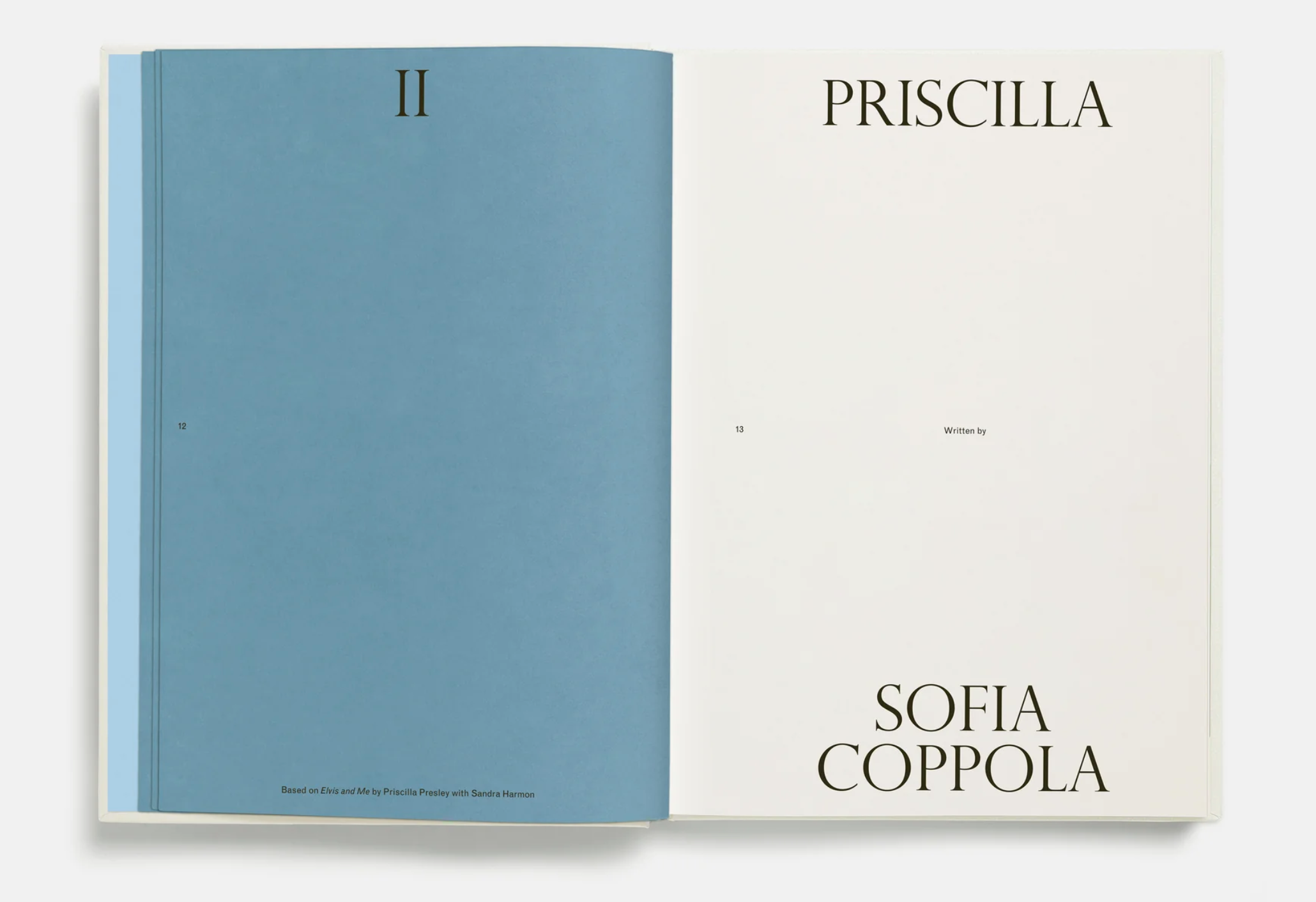 Priscilla Screenplay Book – Cahier Central