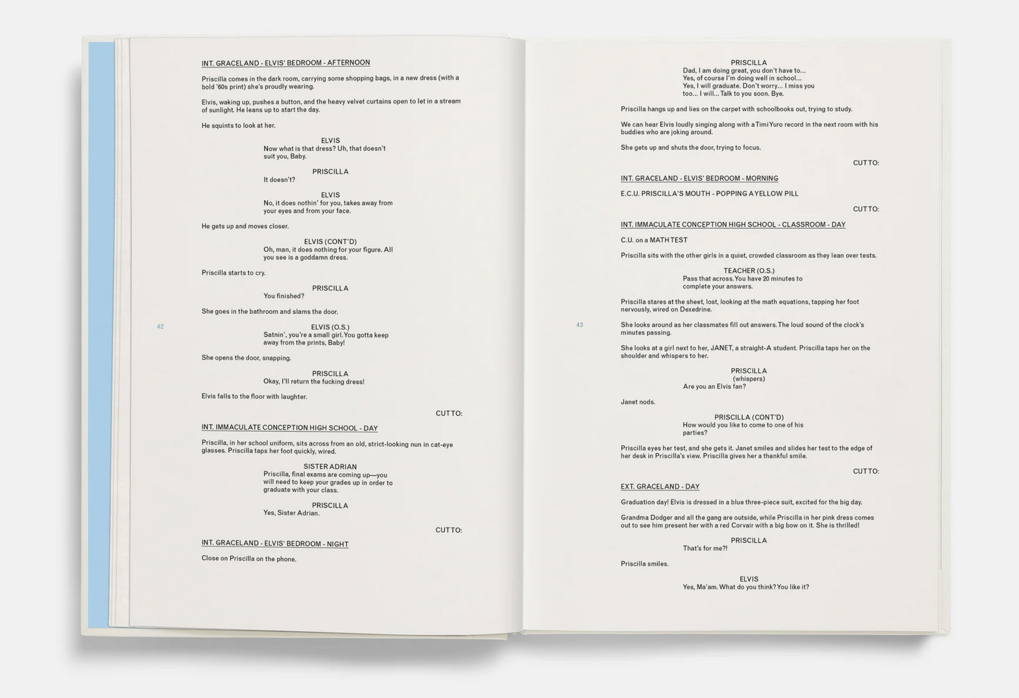 Priscilla Screenplay Book