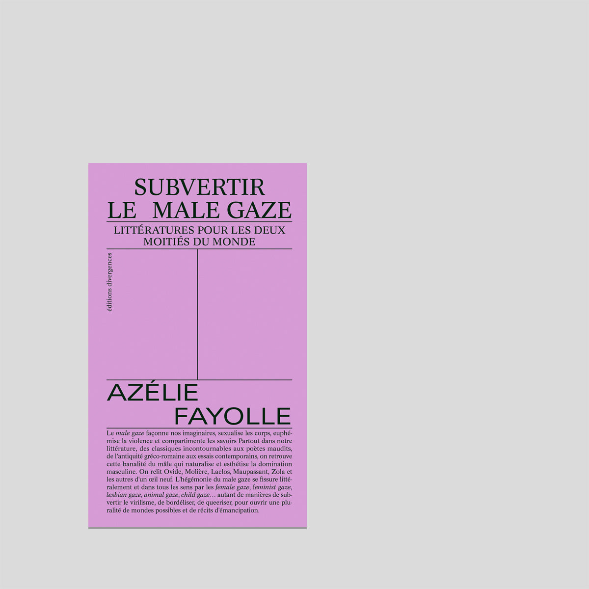 Subvertir le male gaze - Azélie Fayolle