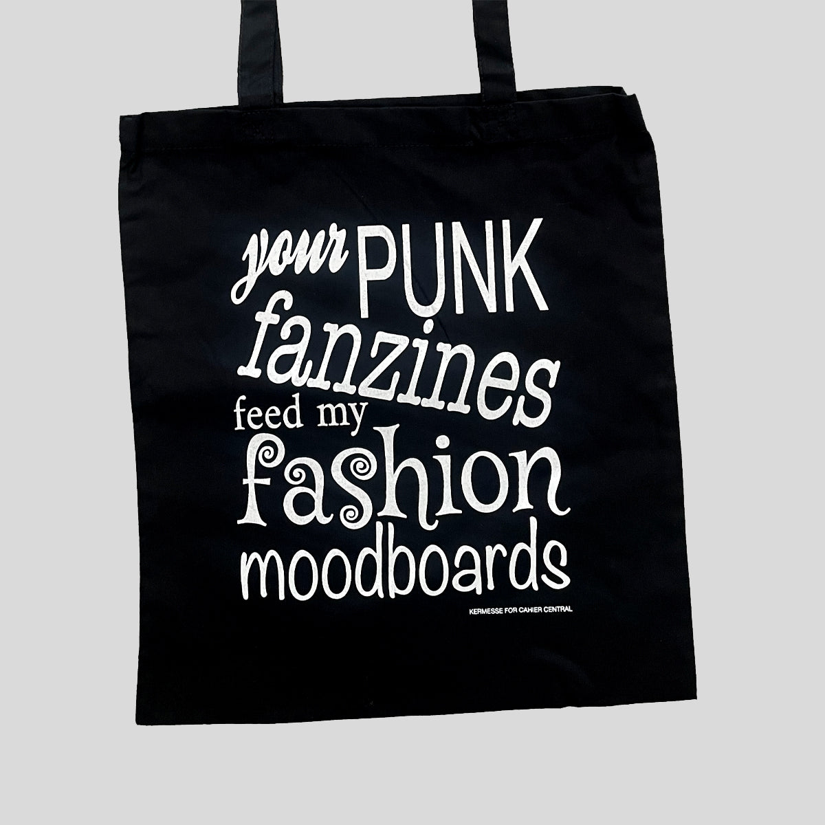Totebag "Your punk fanzine" - Kermesse for Cahier Central