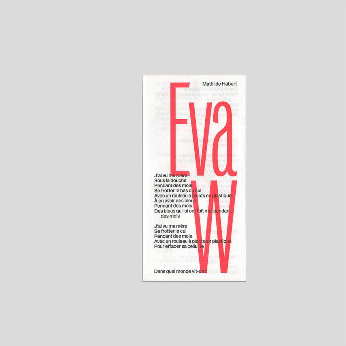 Eva W - Mathilde Habert