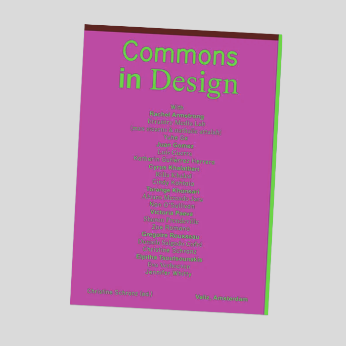 Commons in Design – Cahier Central