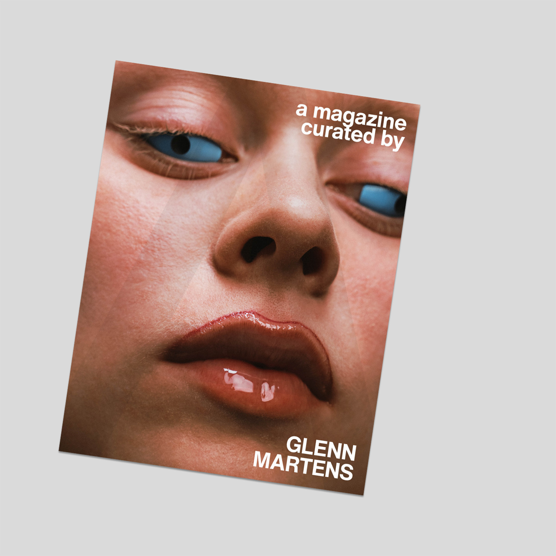 A magazine curated by: Glenn Martens