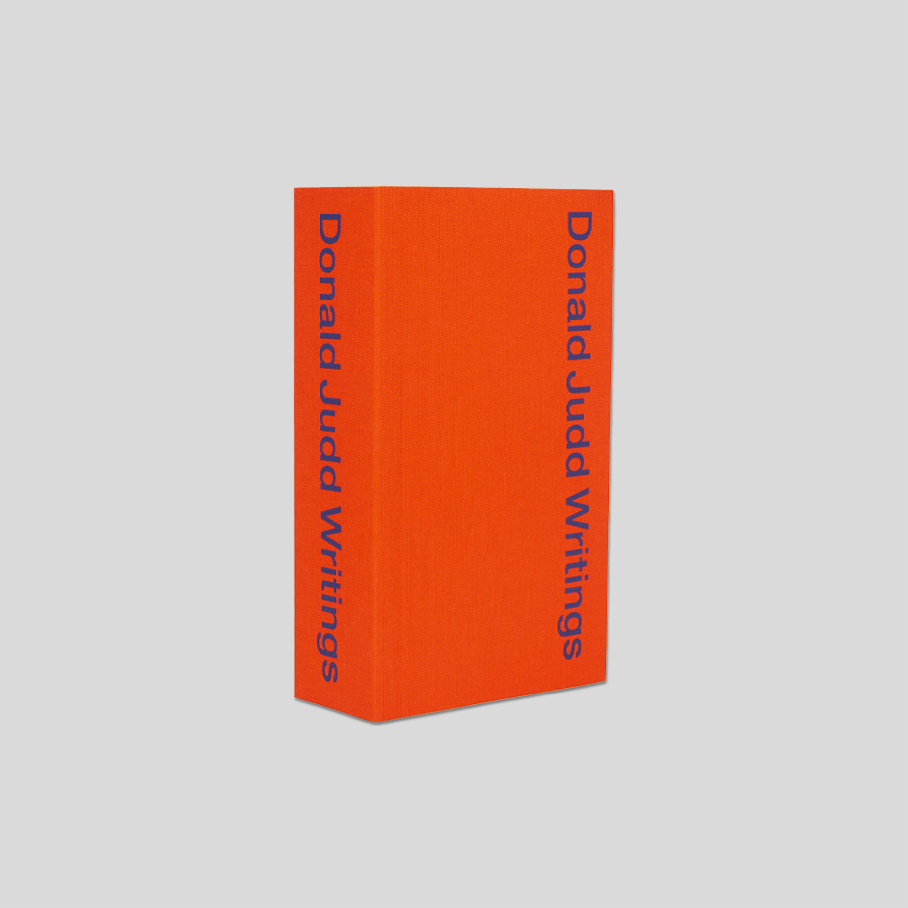 Donald Judd writings – Cahier Central