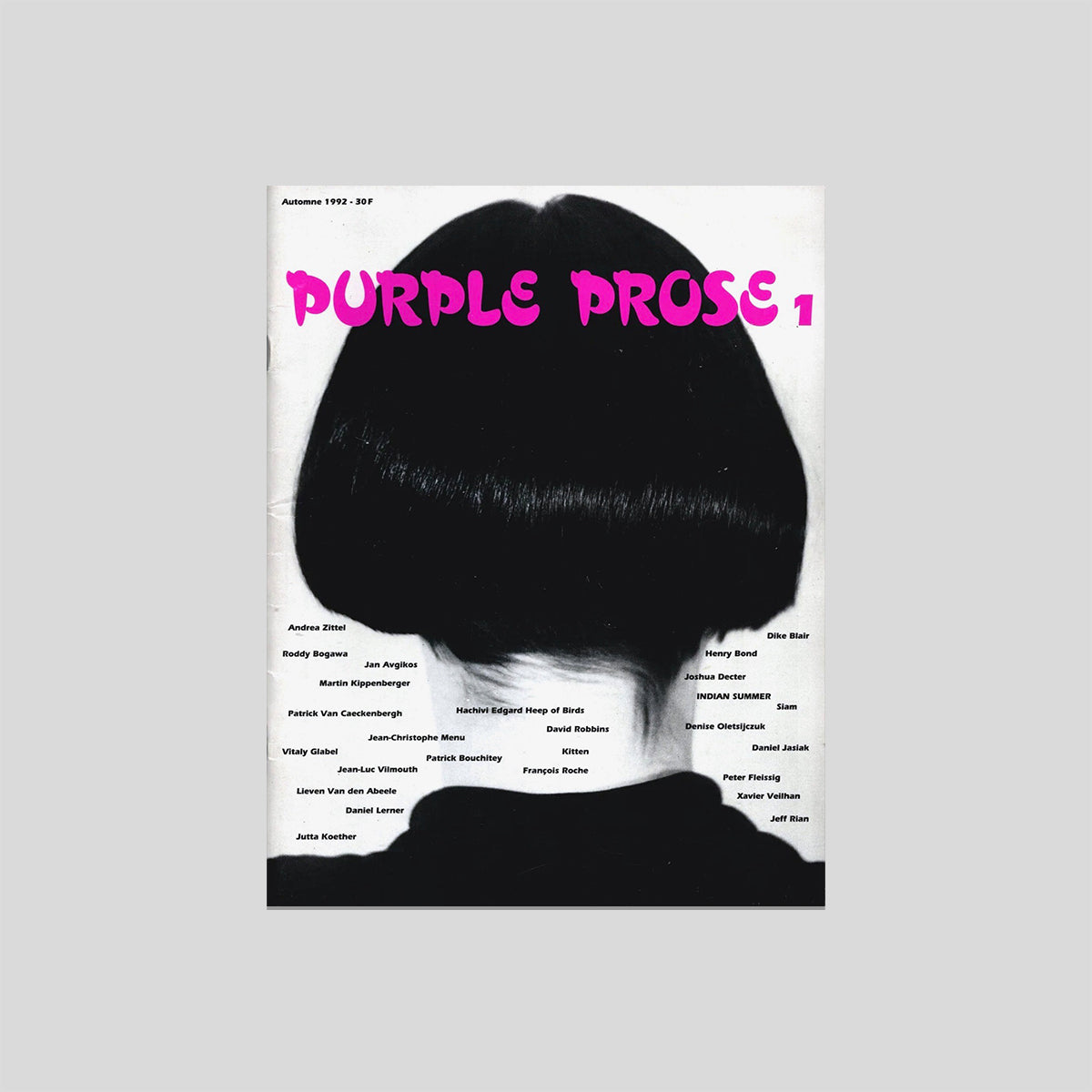 Purple Prose #1 – Cahier Central
