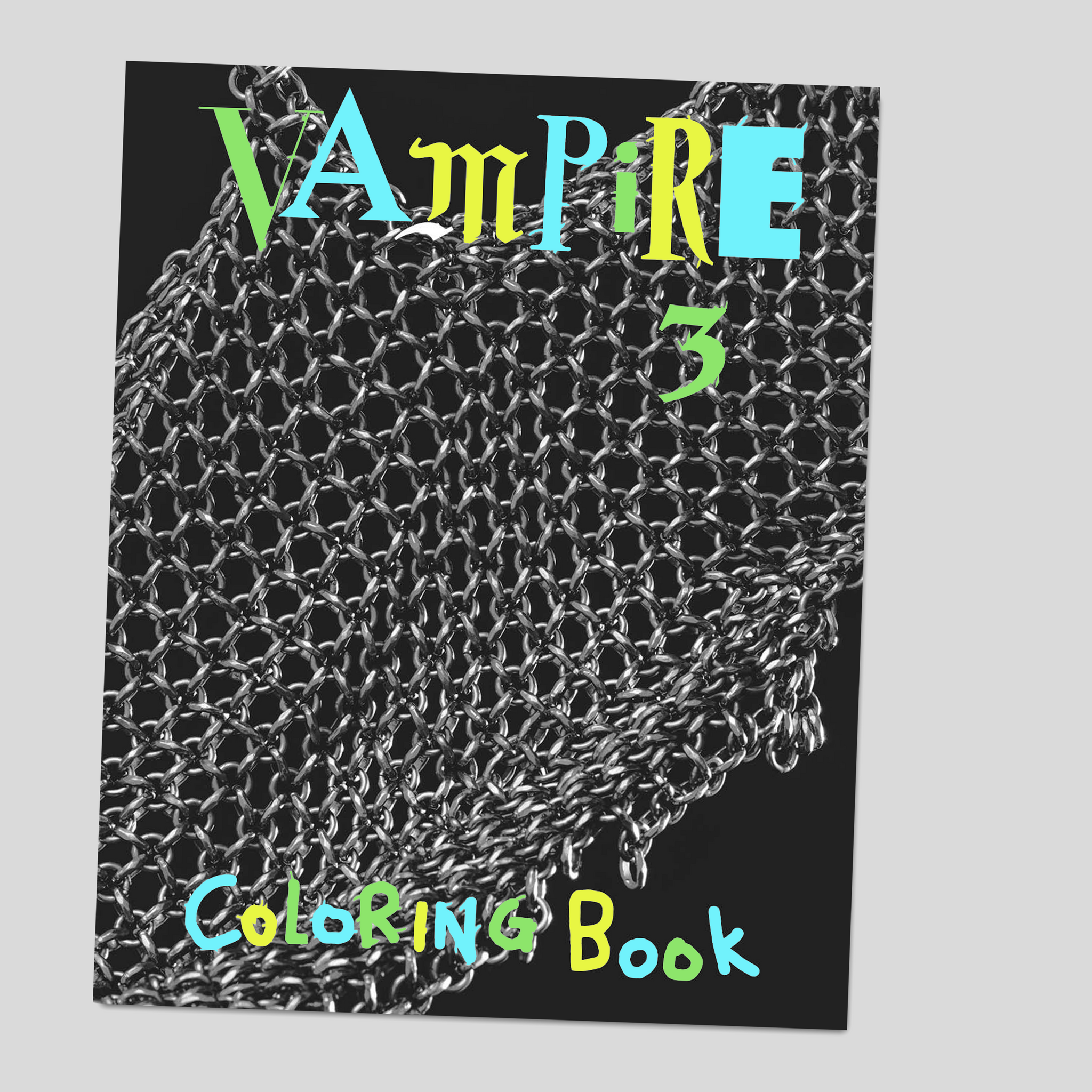 Vampire coloring book #3