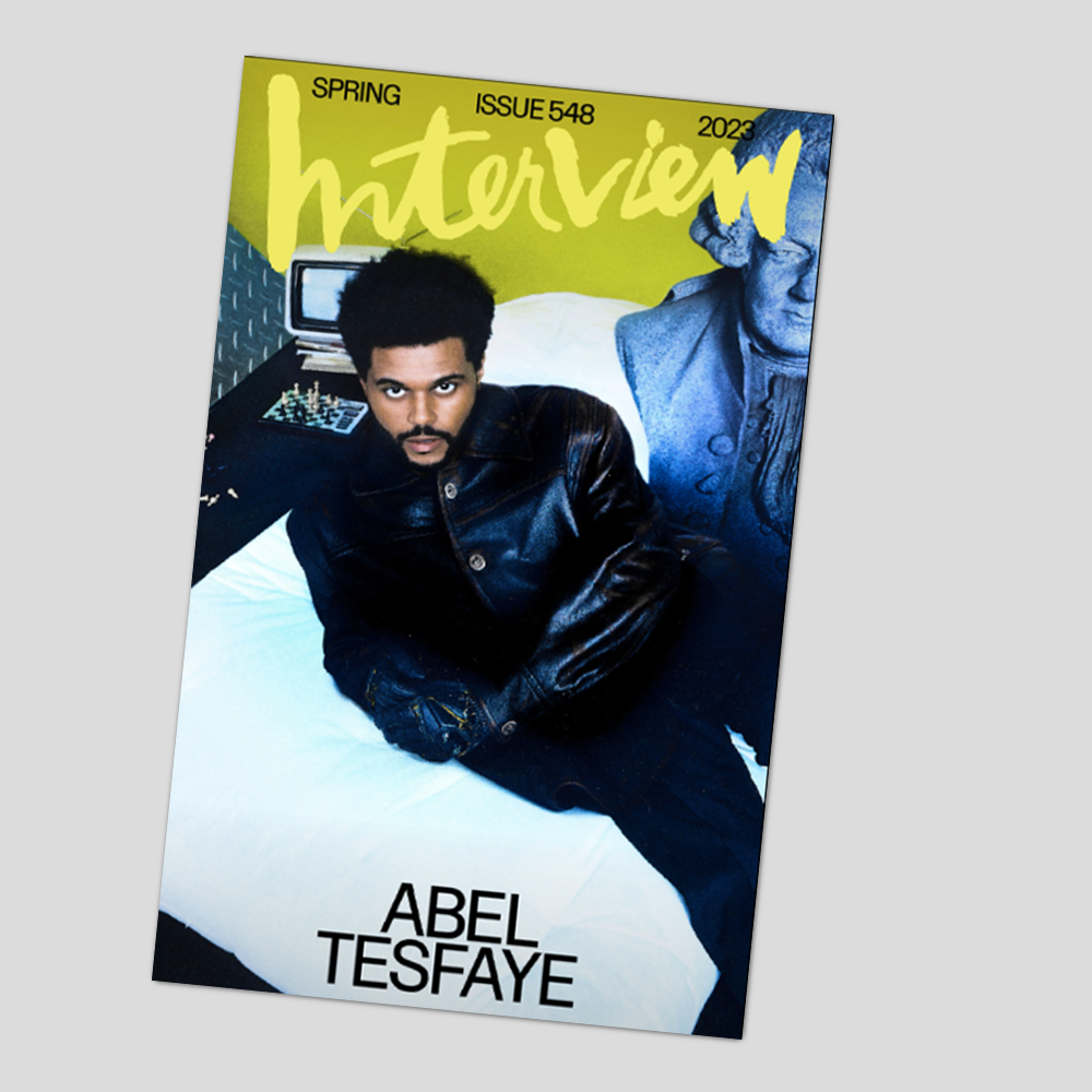 ★レア INTERVIEW magazine #548／ザ・ウィークエンド Interview #548 – Cahier Central