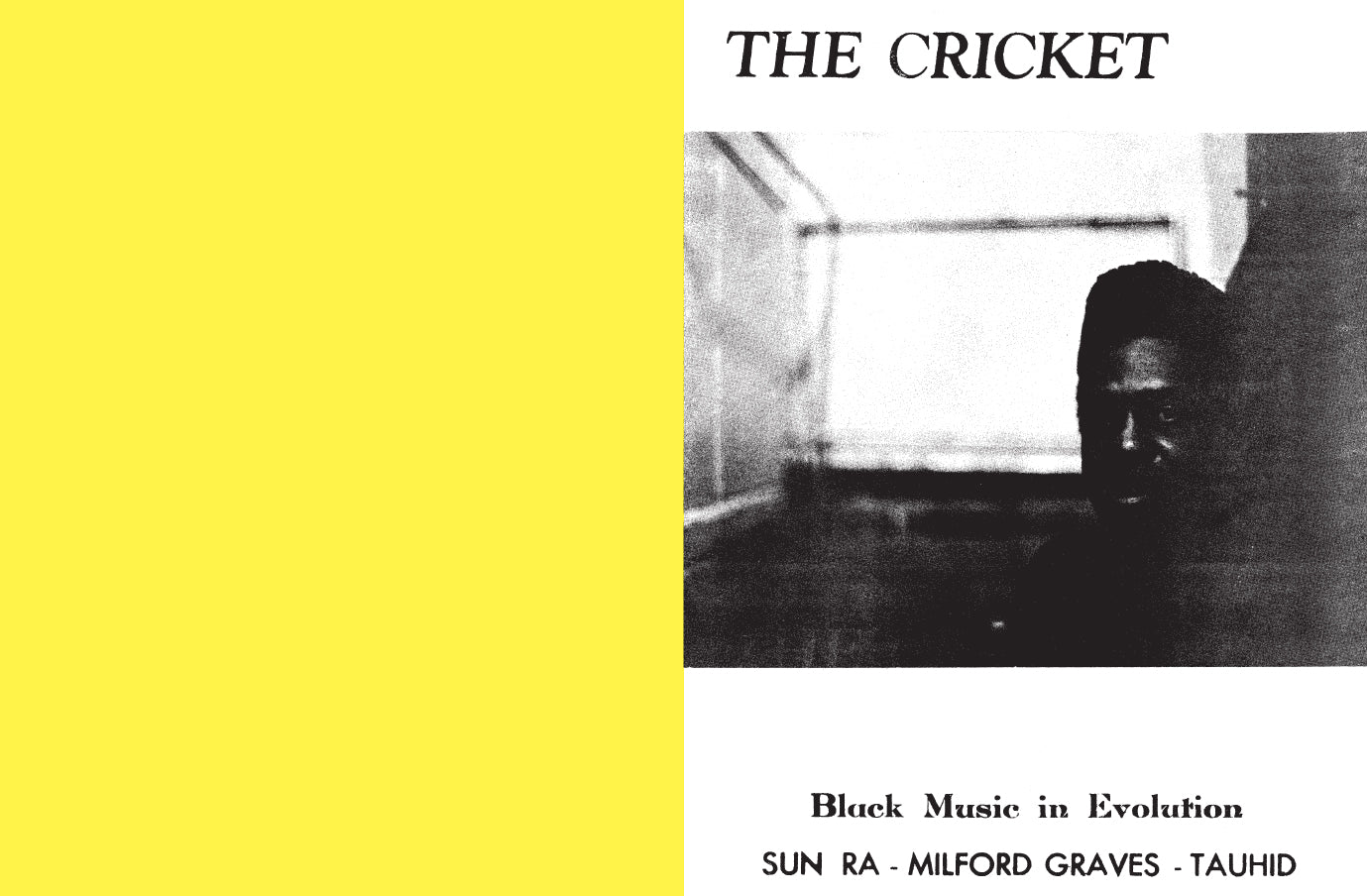 The Cricket – Black Music in Evolution, 1968-69 – Cahier Central