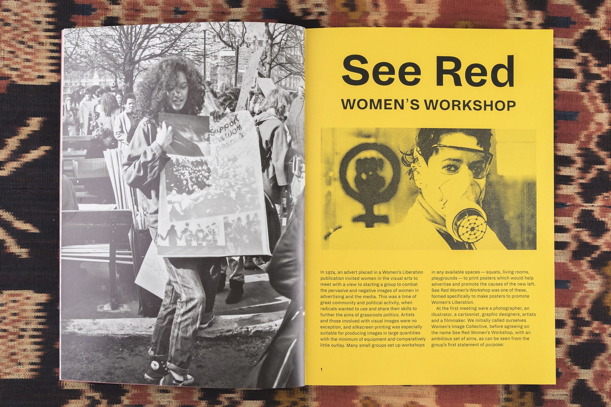 See Red - Women's Workshop - Feminist Posters 1974-1990