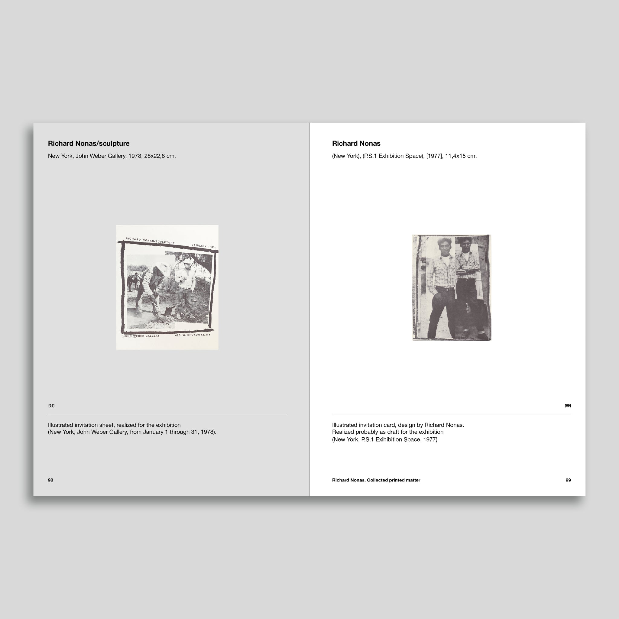 Collected printed matter 1971-2020 - Richard Nonas